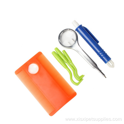 Pet Cat Dog Flea Tick Remover Tool Set